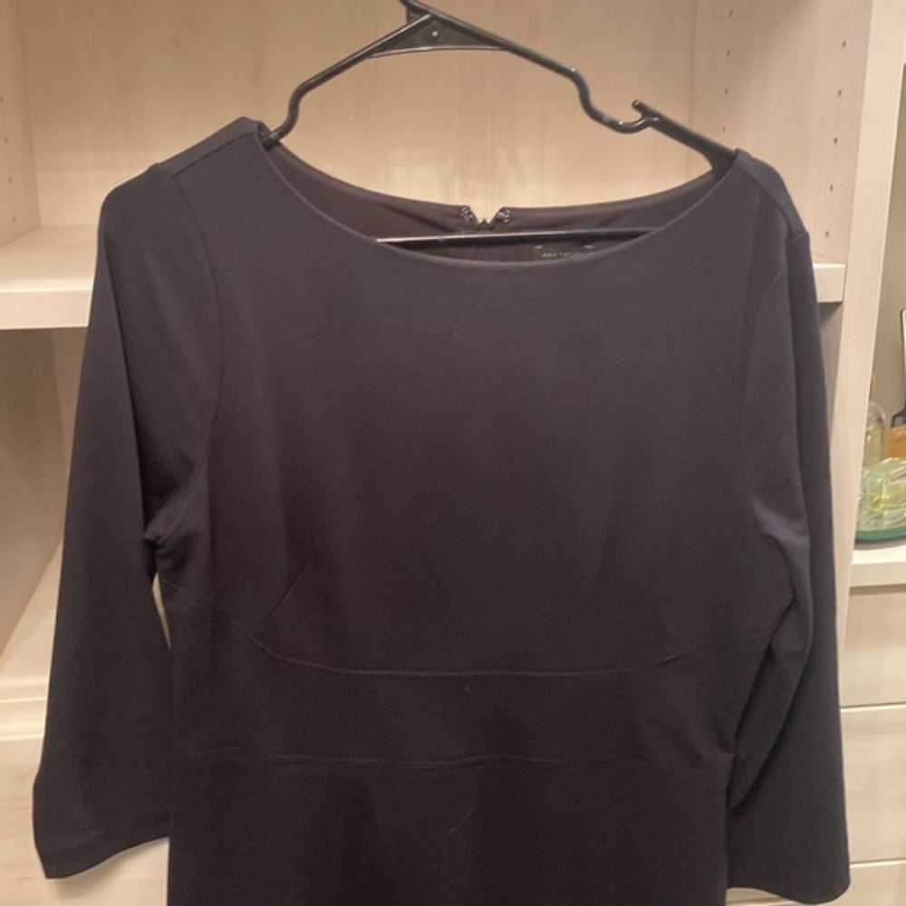 Ann Taylor Ponte Boatneck Sheath Dress - Size 6